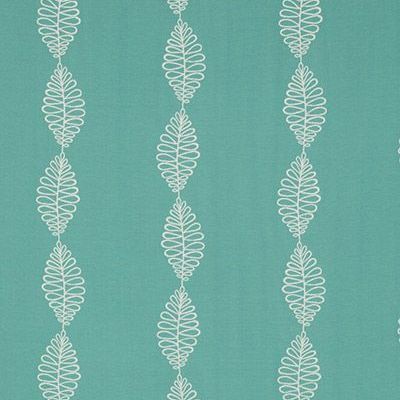 Malva Curtain Fabric in Duckegg 01