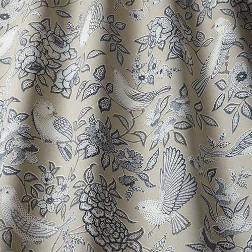Heritage Curtain Fabric in Sandstone