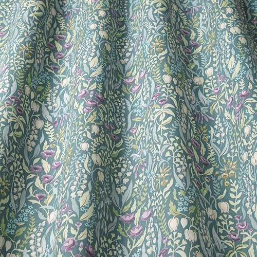 Kelmscott Curtain Fabric in Jade