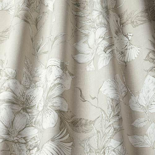 Sketchbook Curtain Fabric in Sandstone