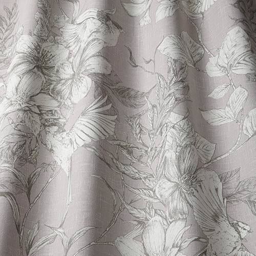 Sketchbook Curtain Fabric in Wildrose