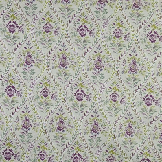 Buttermere Curtain Fabric in Hollyhock