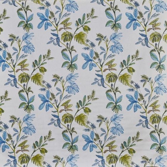 Kew Curtain Fabric in Jewel 632