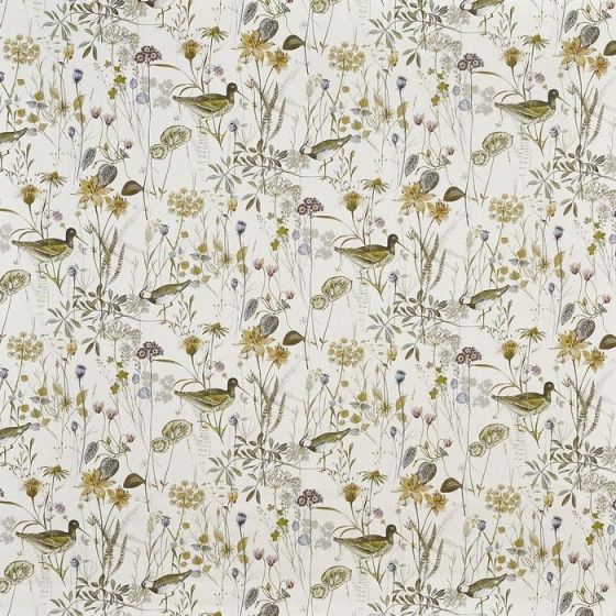 Wetland Curtain Fabric in Fennel 281