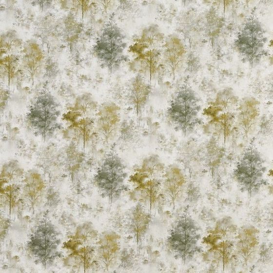 Woodland Curtain Fabric in Fennel 281