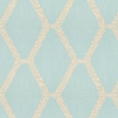 Corby Curtain Fabric in Mineral Blue 01