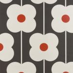 Abacus Flower in Tomato by Orla Kiely