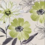 Isabella in Lime by Beaumont Textiles