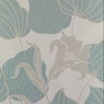 Lily Teal 0.9 Mtr Roll End