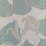 Lily Teal 0.9 Mtr Roll End 