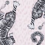 Tigris in Pink 03 by Clarke and Clarke