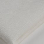 Interlining Synthetic Extra Light Weight - 6402 in White by Curtain Lining Fabric