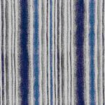 Garda Stripe in Indigo by Fryetts Fabrics