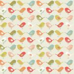 Birds in Multi by Fryetts Fabrics