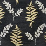 Fern in Silver Black by Hardy Fabrics