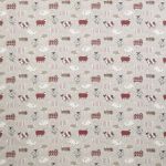 Baa Baa in Peony by iLiv Fabrics