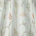 Field Grasses in Coral by iLiv Fabrics