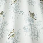 Gold Finch in Eau de Nil by iLiv Fabrics