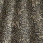 Indira in Charcoal by iLiv Fabrics