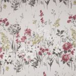 Wild Meadow in Ruby by iLiv Fabrics