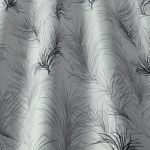 Feather Boa in Graphite by iLiv Fabrics