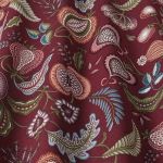 Harvest in Ruby by iLiv Fabrics