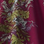 Monkeying Around in Cranberry by iLiv Fabrics