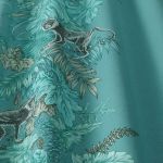 Monkeying Around in Lagoon by iLiv Fabrics