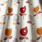 Pomegranate in Scarlet by iLiv Fabrics