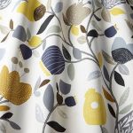 Pomegranate Trail in Ochre by iLiv Fabrics