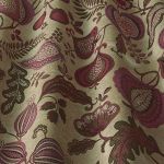 Summer Fruits in Thistle by iLiv Fabrics