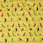 Toucan Talk in Zest 575 by Prestigious Textiles