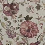 Delilah Linen in Winterberry Linen 02 by Studio G Fabric