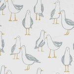 Laridae in Natural 02 by Studio G Fabric
