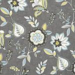 Octavia in Charcoal Chartreuse by Studio G Fabric