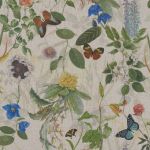 Secret Garden Linen in Linen 01 by Studio G Fabric