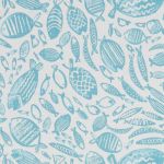 Trawler in Aqua 01 by Studio G Fabric