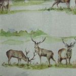 Moorland Stag in Linen by Voyage Maison