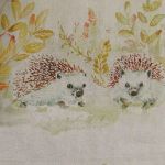 Mr and Mrs Hedgehog in Linen by Voyage Maison