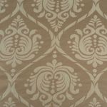 Modern Damask Beige Stock