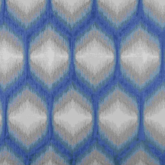 Impulse Curtain Fabric in Cornflower Blue