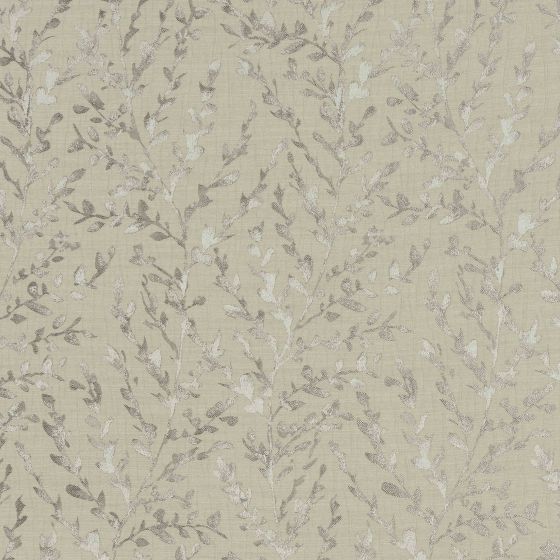 Fabio Curtain Fabric in Oyster