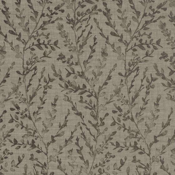 Fabio Curtain Fabric in Taupe