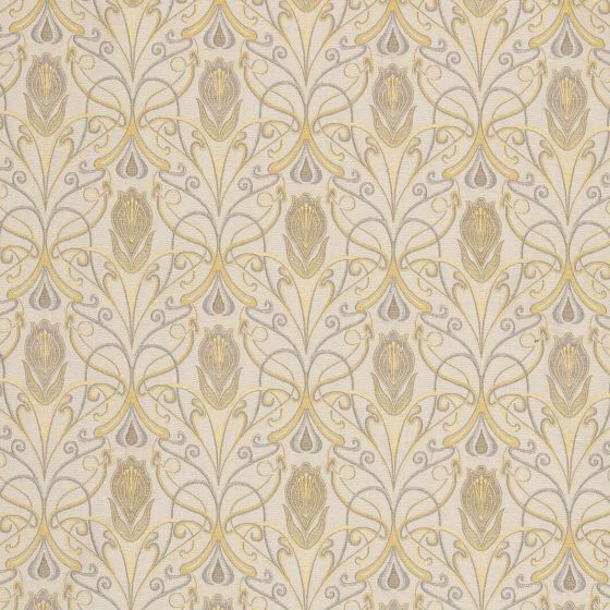 Verona Curtain Fabric in Mimosa