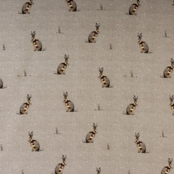 Hartley Curtain Fabric in Natural