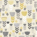 Annika in Ochre by Fryetts Fabrics