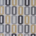 Dahl in Ochre by Fryetts Fabrics