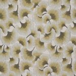 Gingko in Olive by Fryetts Fabrics