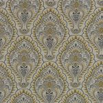 Leonardo in Ochre by Fryetts Fabrics