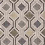 Mosaic in Dove by Fryetts Fabrics